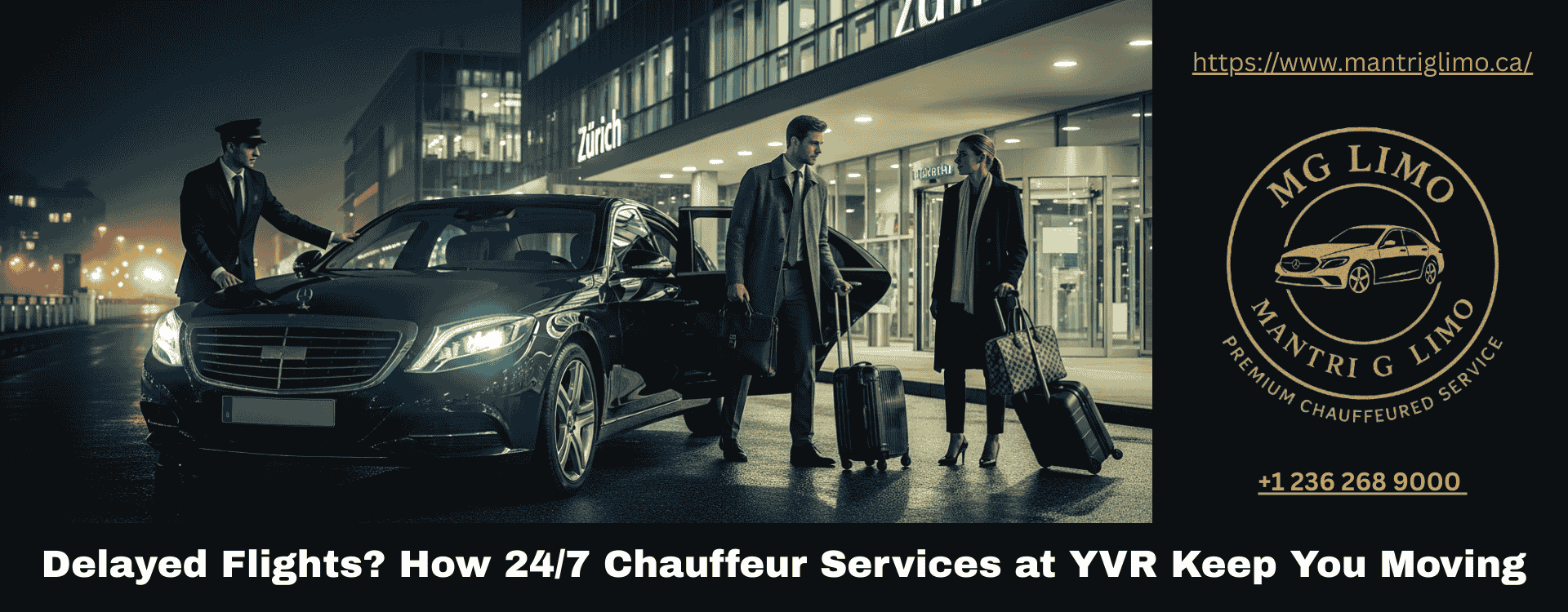 Delayed Flights? How 24/7 Chauffeur Services at YVR Keep You Moving